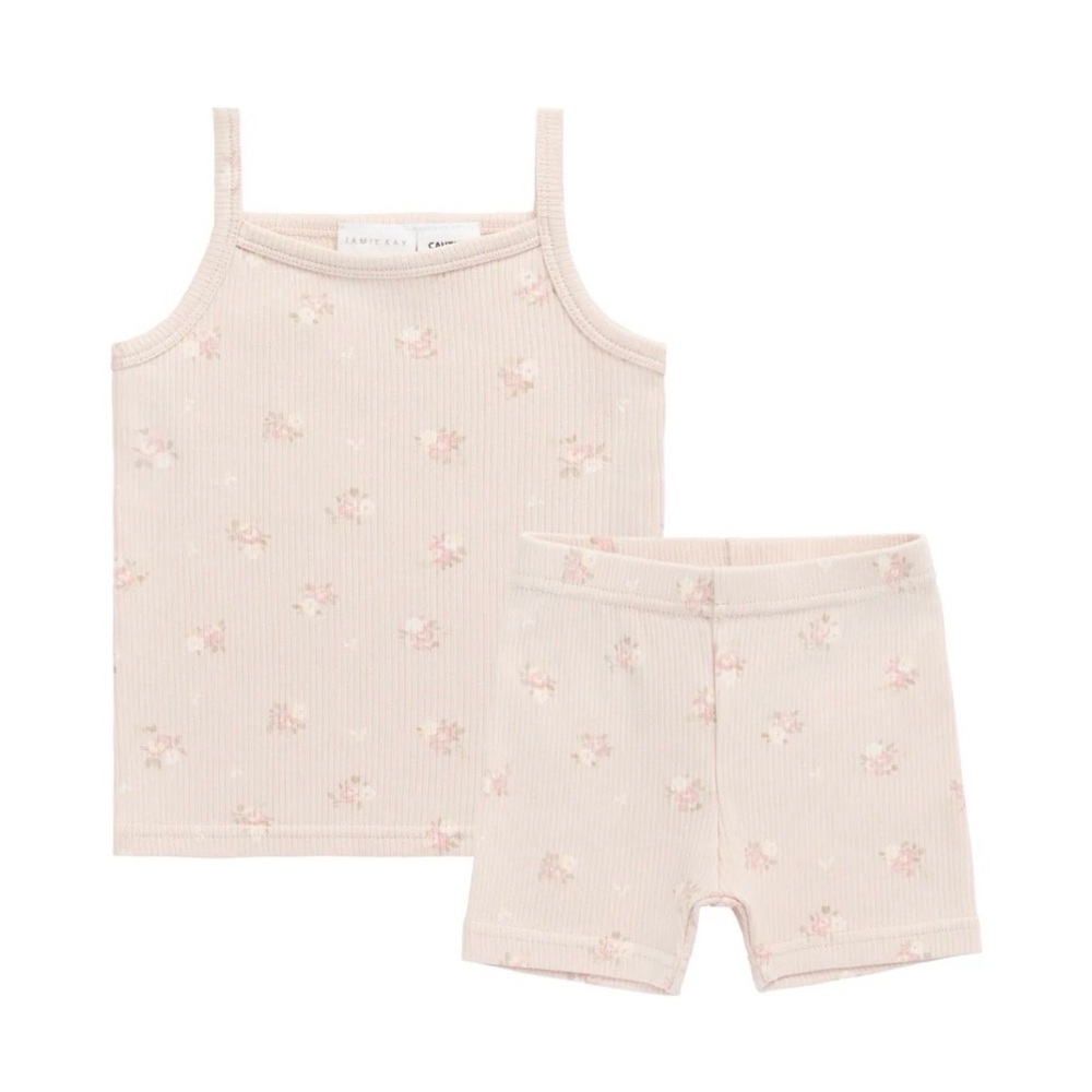 NWT Jamie Kay Organic Cotton Fine Rib Ari PJ Set